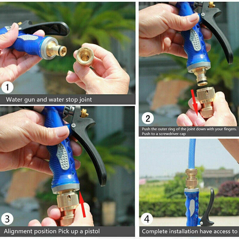 Description Picture 4 of itemGarden Hose Connector Watering Water Hose Pipe Tap Adaptor Fitting For Garden Tube Repair Irrigation Fittings Adapte
